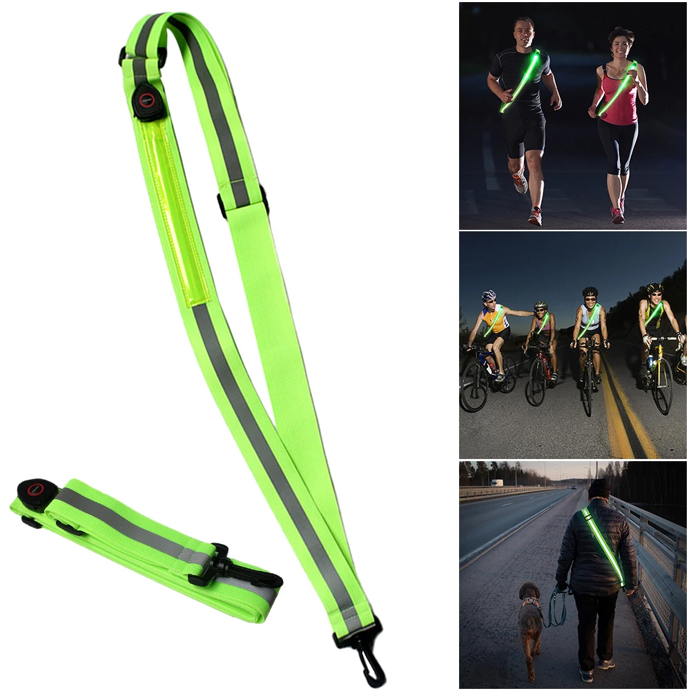 Running Gear Night - USB Rechargeable Cycling Reflective Running Gear