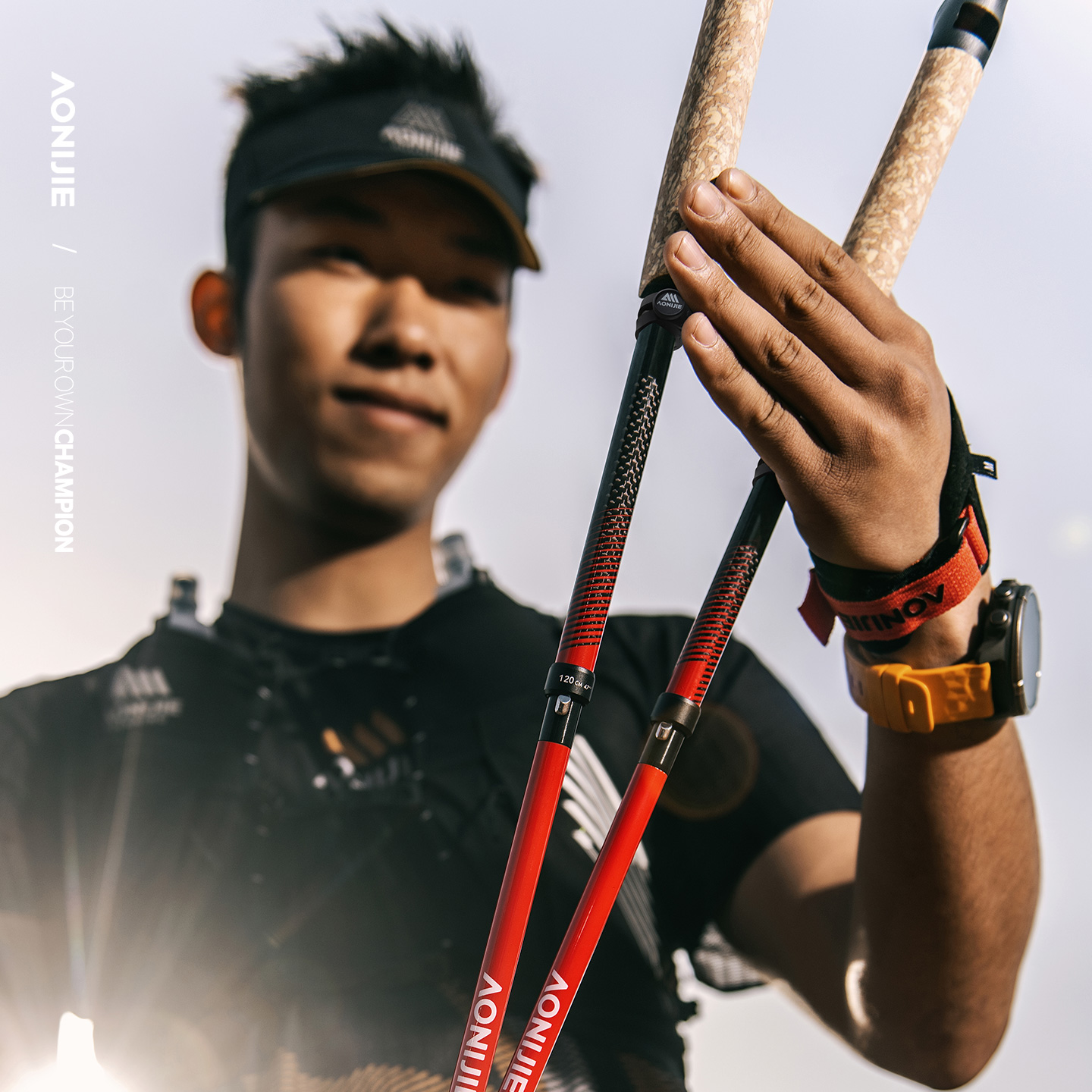2 Pcs AONIJIE E4212 E4218 Fold - огляд і ціна Trekking Pole Carbon