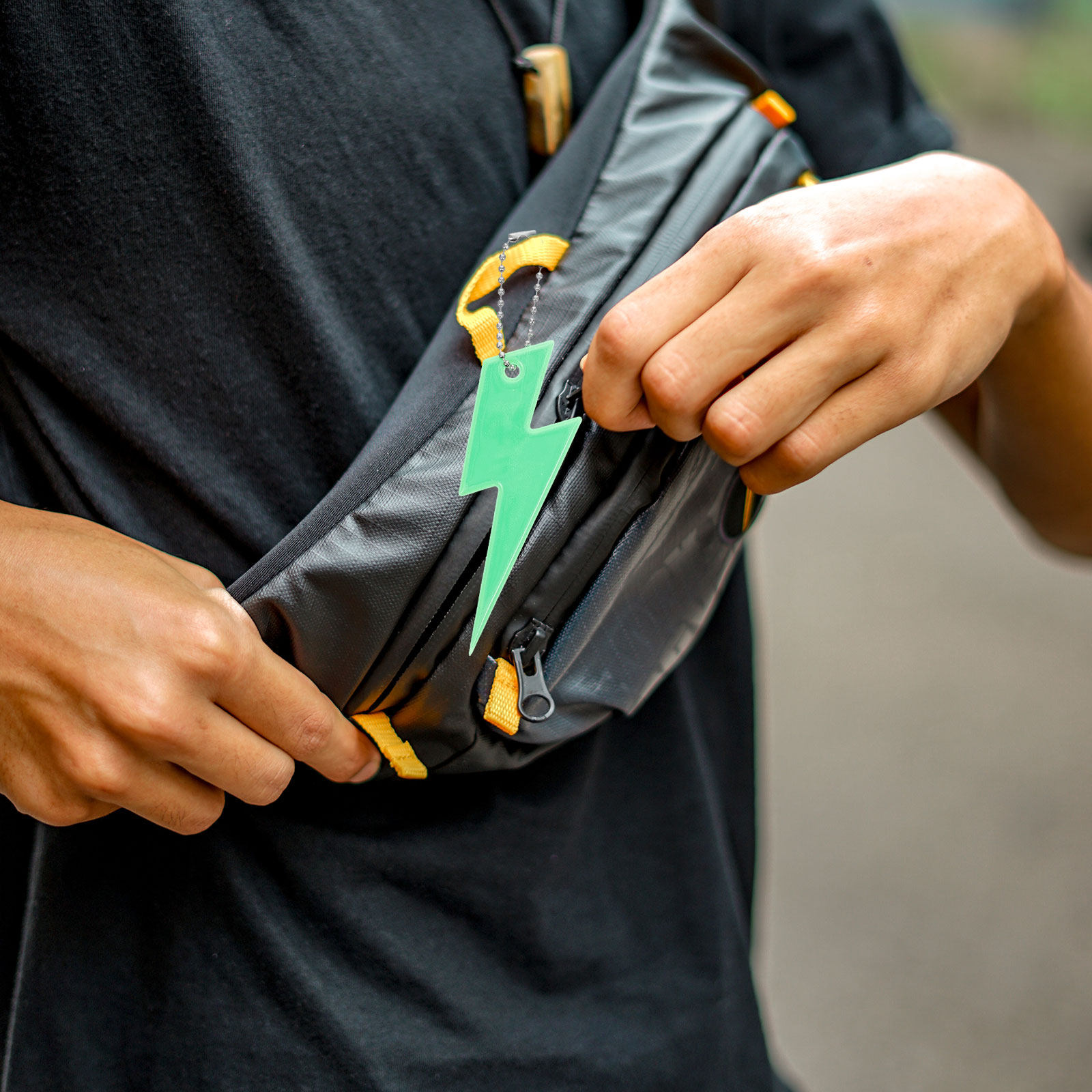 13Pcs Reflective Keychain Back - огляд і ціна Running Gear Night