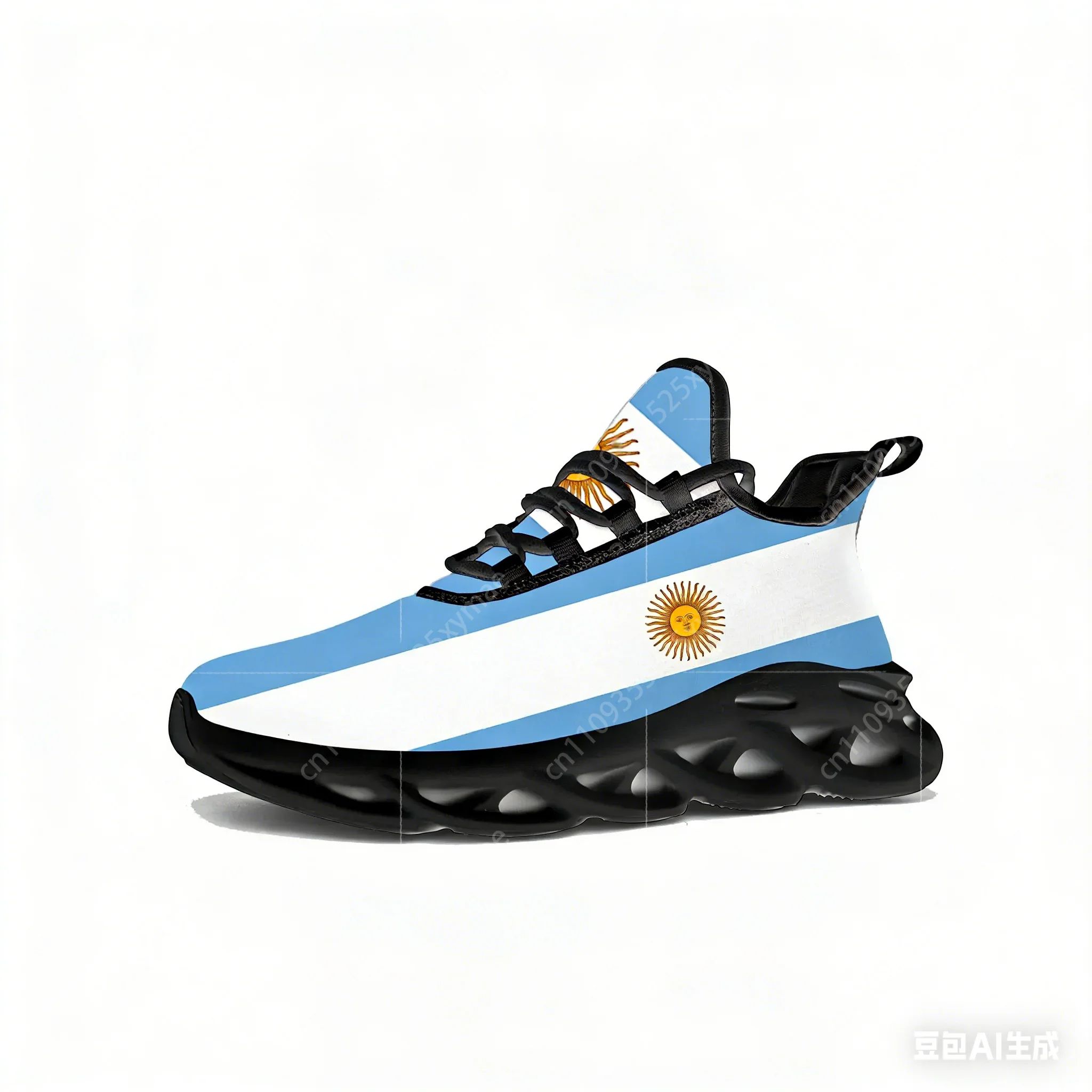 Argentine Flag Flats Sneakers  - огляд і ціна Running Gear Women