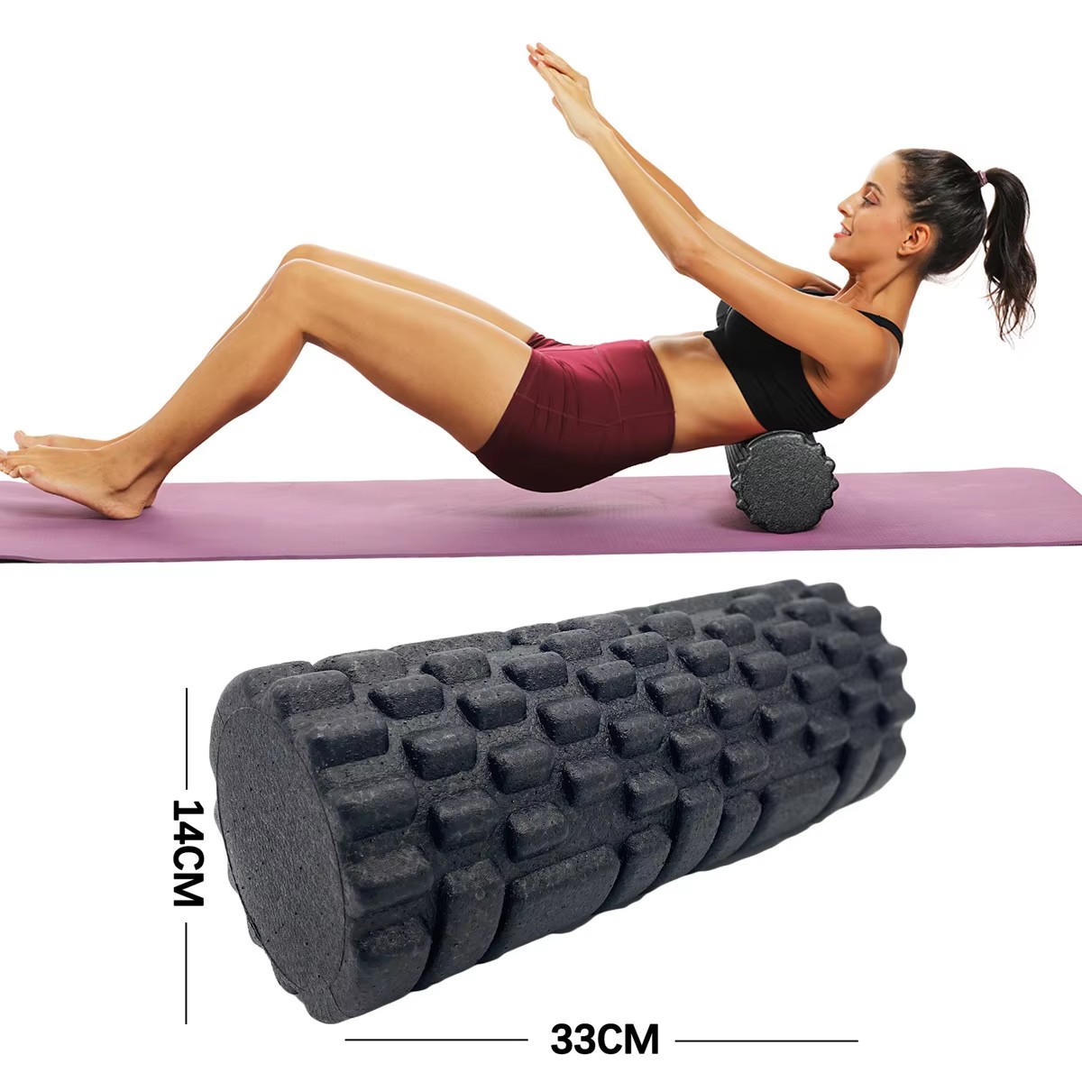 30/33cm Fitness Foam Roller Yo - огляд і ціна Muscle Roller Stick