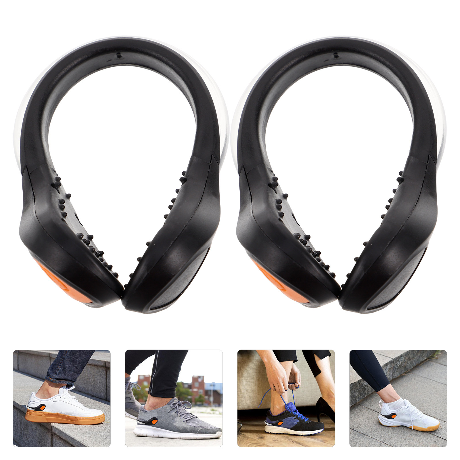 2Pcs LED Shoe Clip Lights Nigh - огляд і ціна Running Gear Night