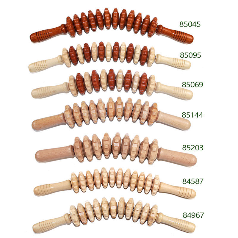 New Wooden Roller Massage Stic - огляд і ціна Muscle Roller Stick