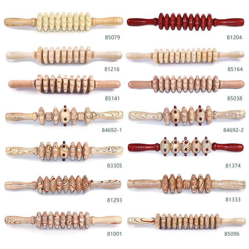 New Wooden Roller Massage Stic - огляд і ціна Muscle Roller Stick