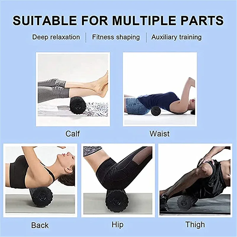 4-Speed Vibrating Electric Yog - огляд і ціна Muscle Roller Stick