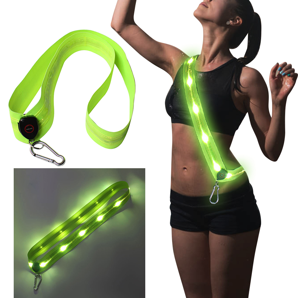 LED Shoulder Belt Rechargeable - огляд і ціна Running Gear Night